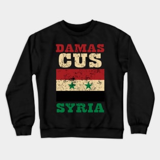 Flag of Syria Crewneck Sweatshirt